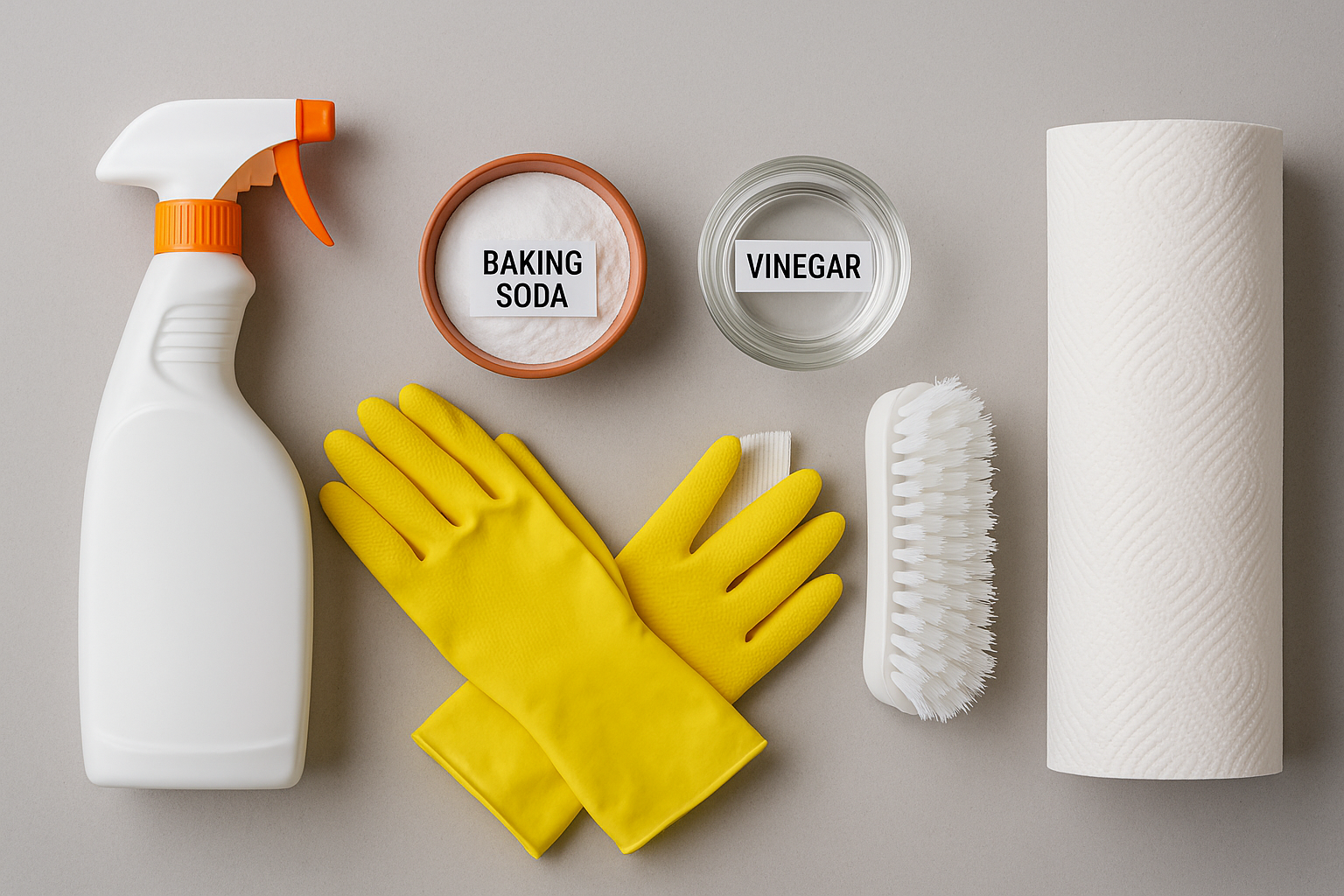 곰팡이제거 준비물