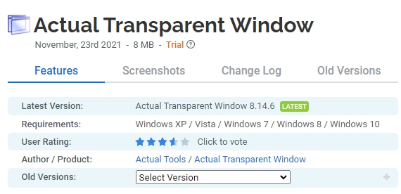 Actual-Transparent-Window