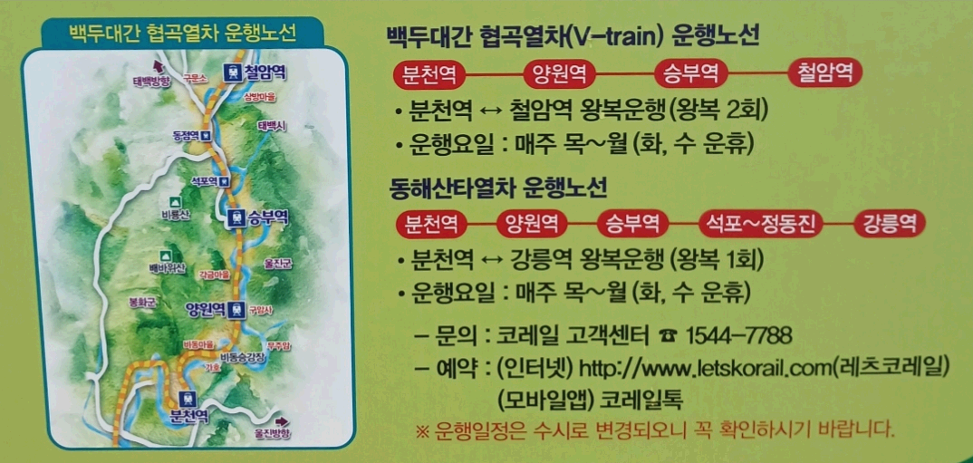 산타마을 협곡열차