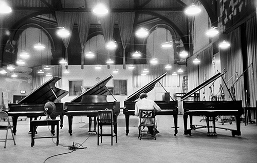 녹음 진보 글렌 굴드