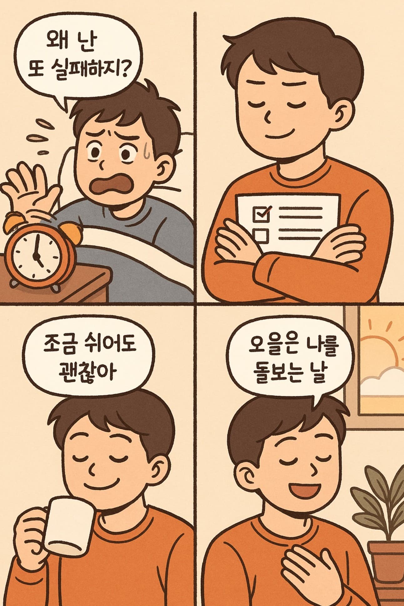 완벽한 아침 강박을 내려놓는 심리 훈련법
