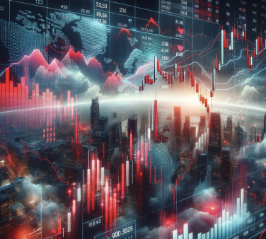 주식 하락 그림