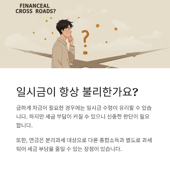 연금 외 다른 소득과 합산되나요?