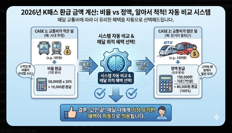 2026 K패스 등록 활성화(단계, 계산, 비교)(+FAQ)