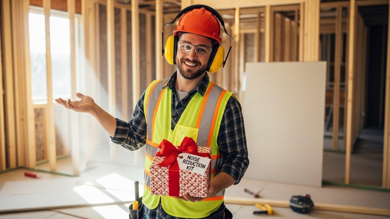 인테리어 공사 소음 선물