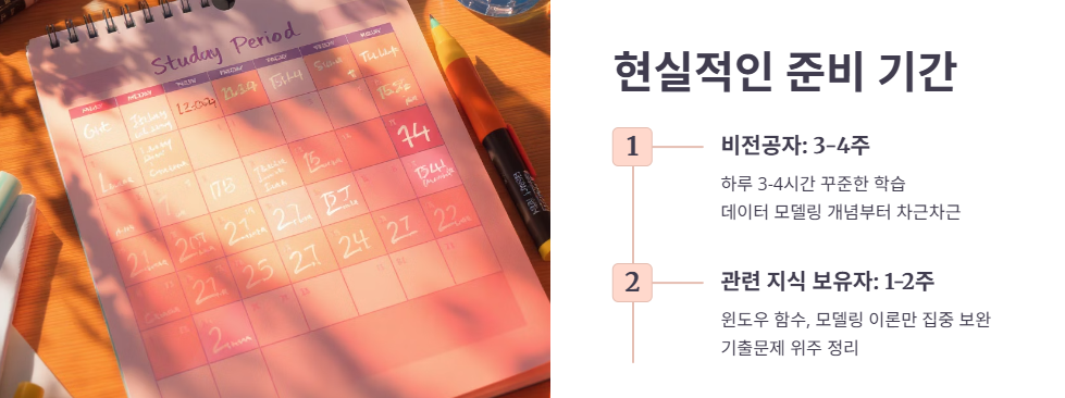 SQLD 합격을 위한 현실적인 준비 기간