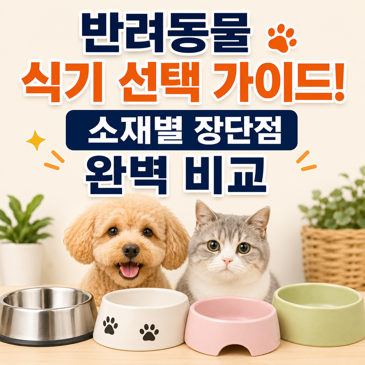반려동물 식기