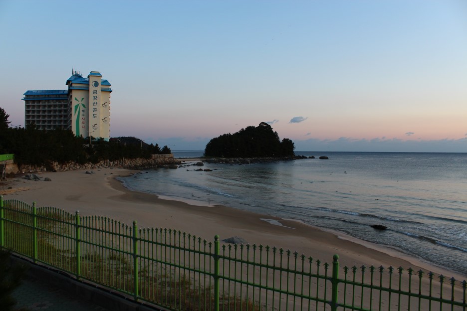 고성 마차진 해수욕장