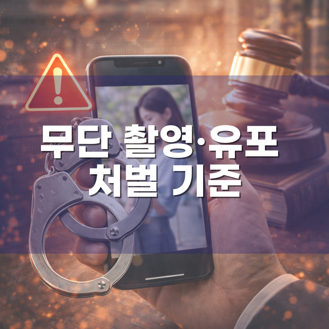넘치는 SNS 속의 일상에서 알아야할 " 무단 촬영·유포 처벌 기준"