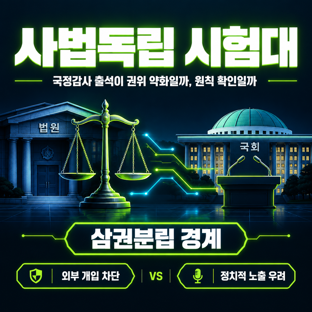 사법독립 시험대