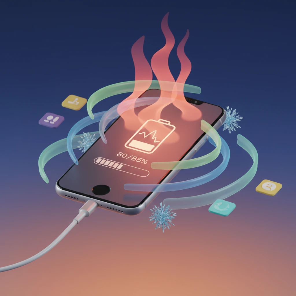 갤럭시 기기 발열로 인한 충전 속도 ..