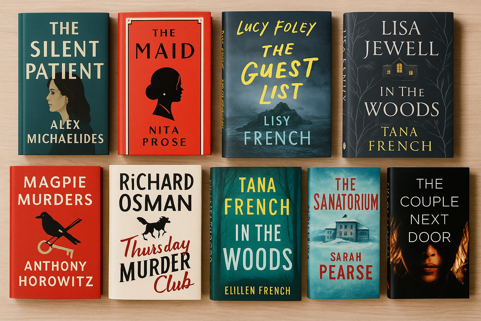 30대를 위한 추리소설 (성인, 추천, 작가)