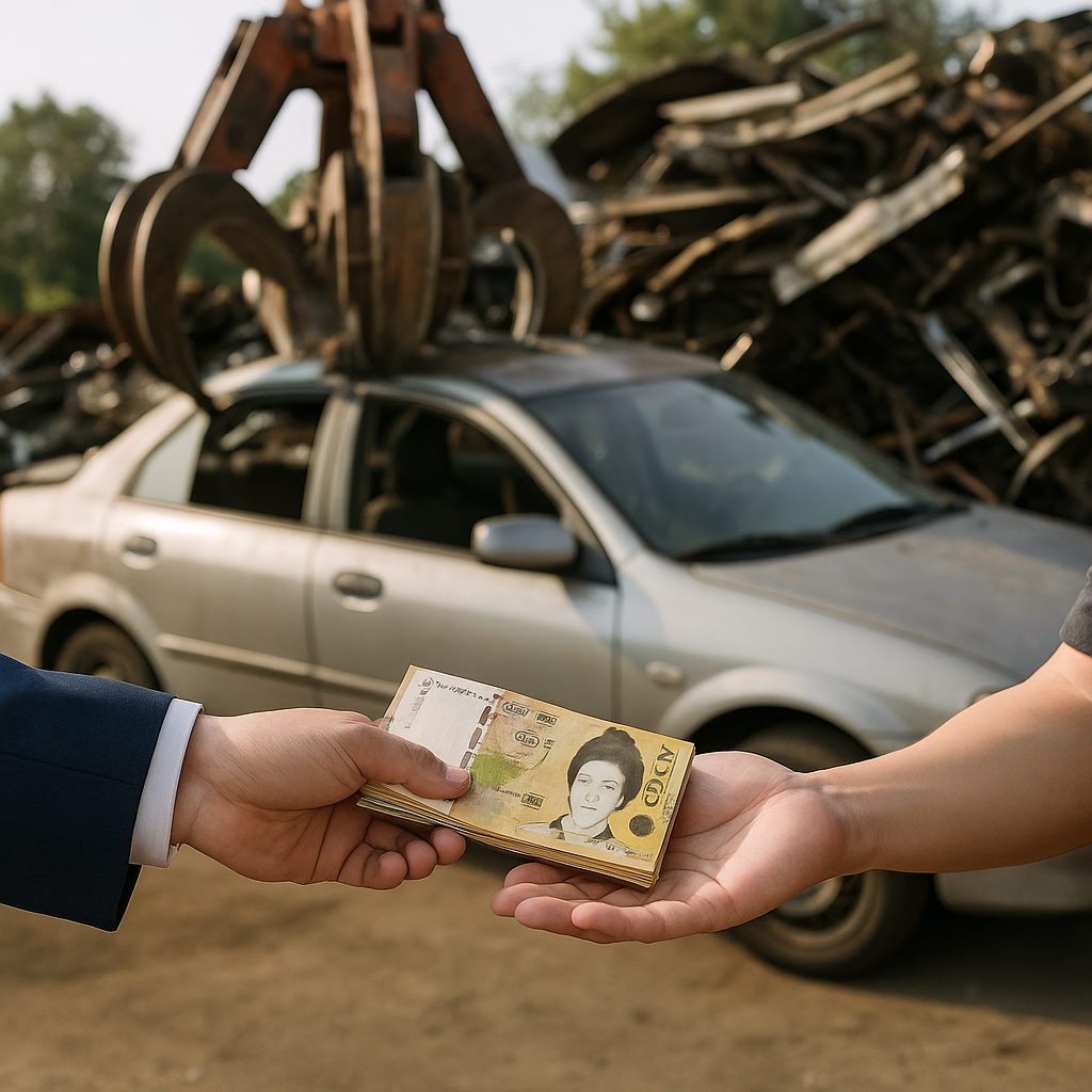 내 차 폐차, 최소 70만 원 받는 법