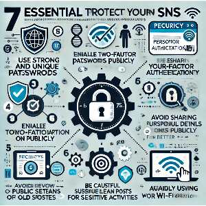 SNS에서 개인정보를 지키는 7가지 꿀팁