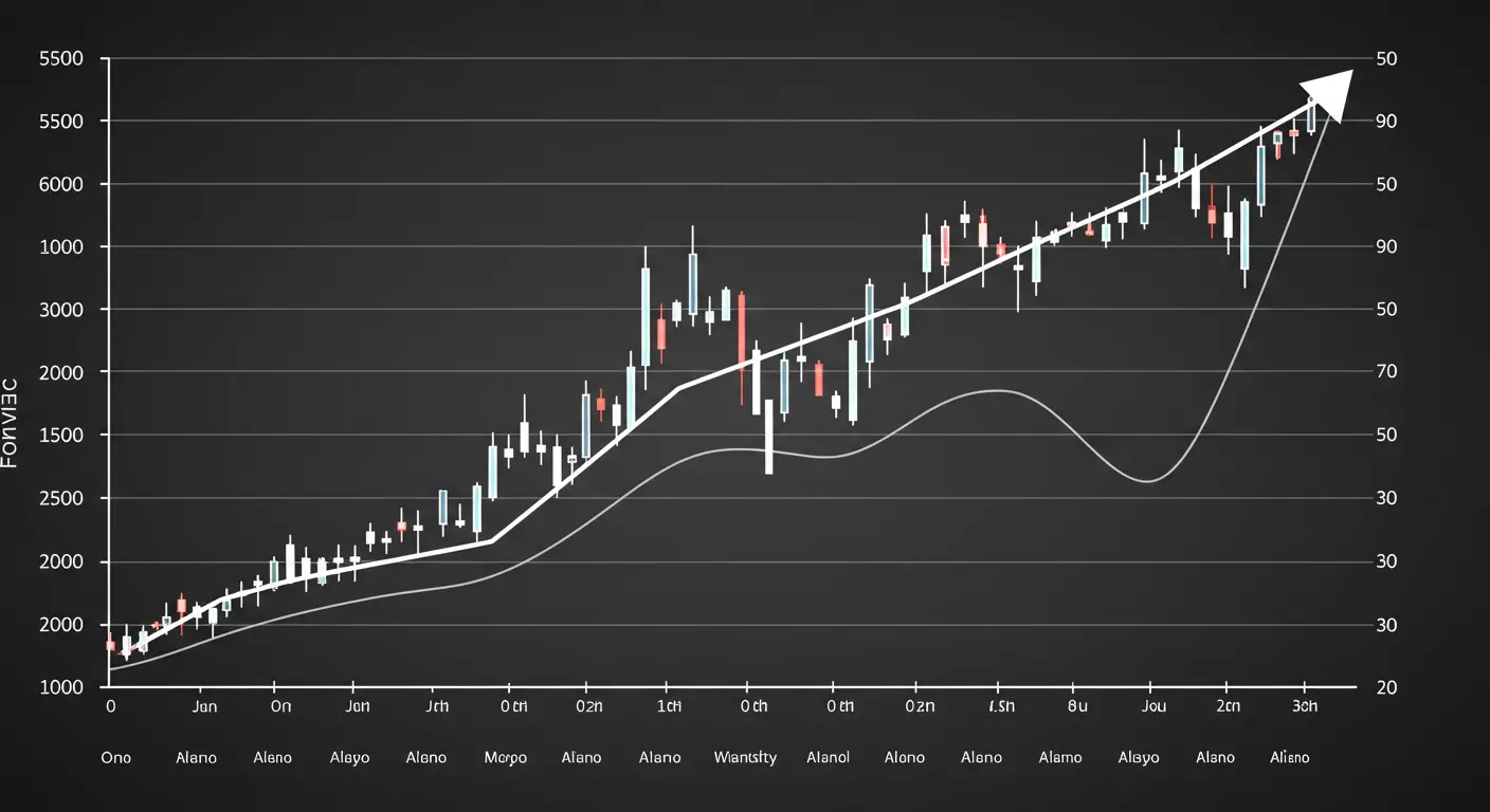 장기적으로 우상향하는 S&P 500 지수에도 단기적인 폭락의 위험이 있음을 보여주는 그래프