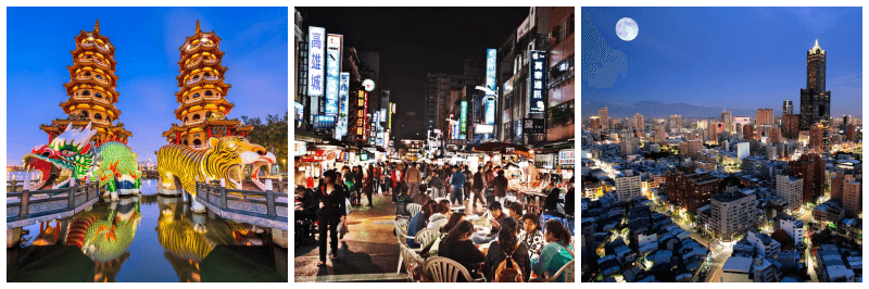 가오슝, 리우허 야시장 사진