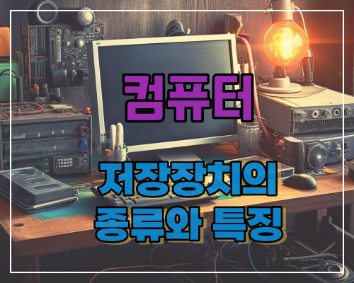 컴퓨터 저장장치의 종류와 특징