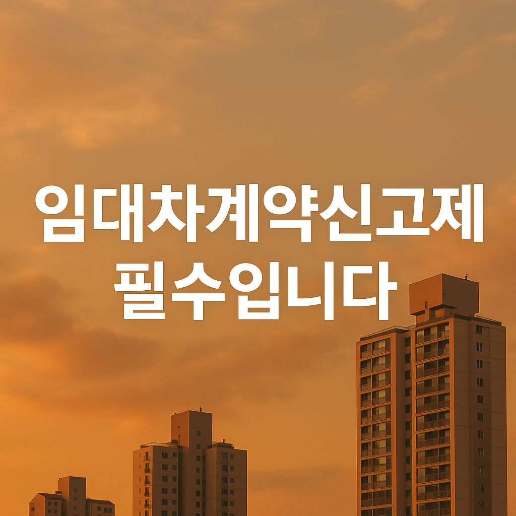 임대차 계약신고제