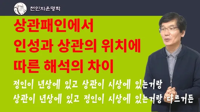 상관패인과 상관견관 설명과 특징_1