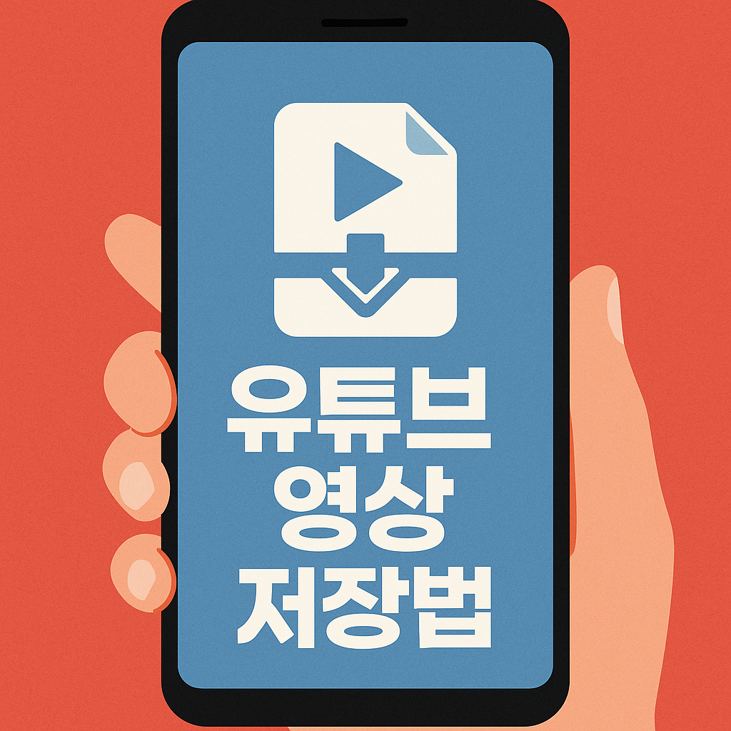 유튜브 동영상 저장방법