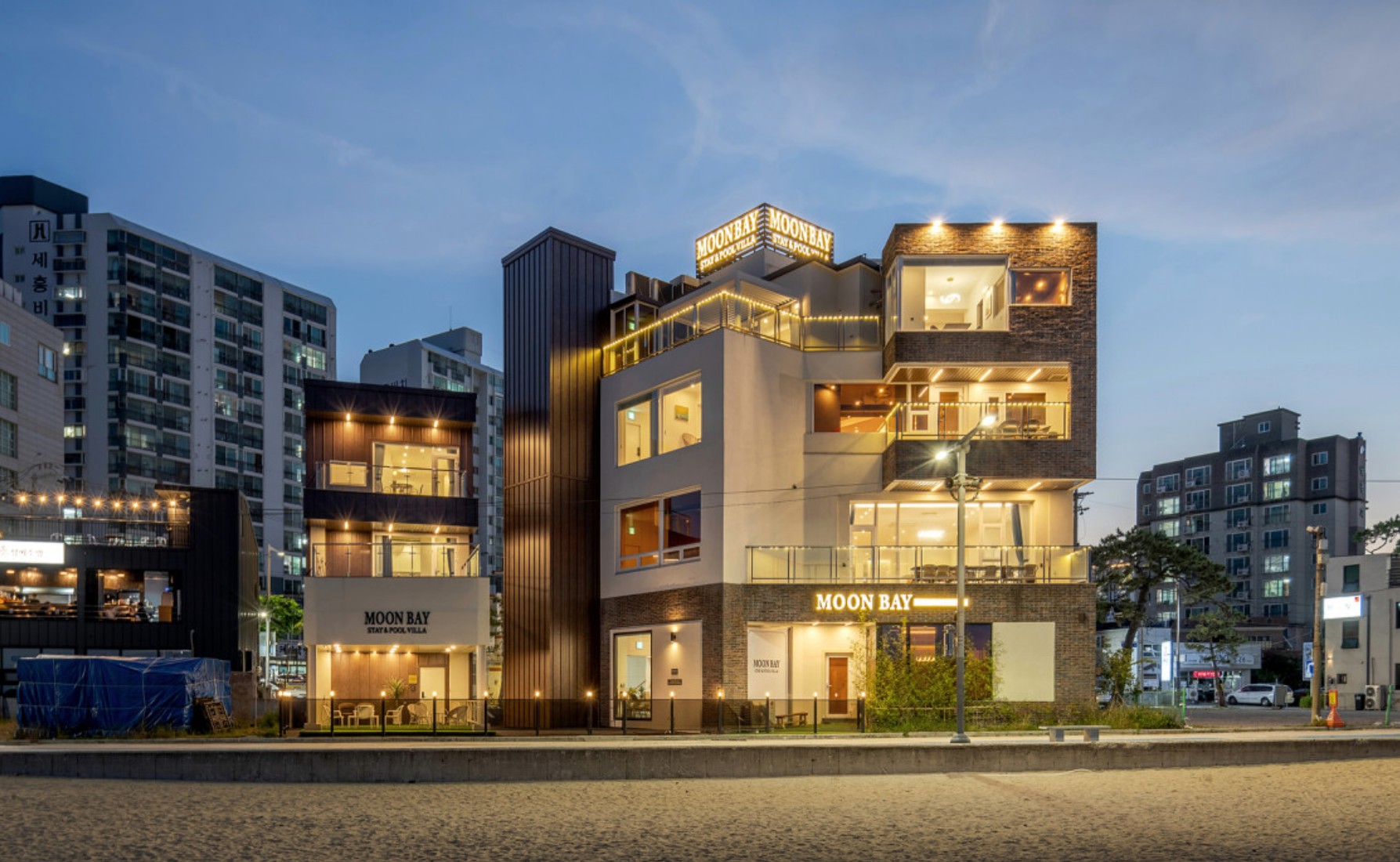 문베이 부산 전경사진