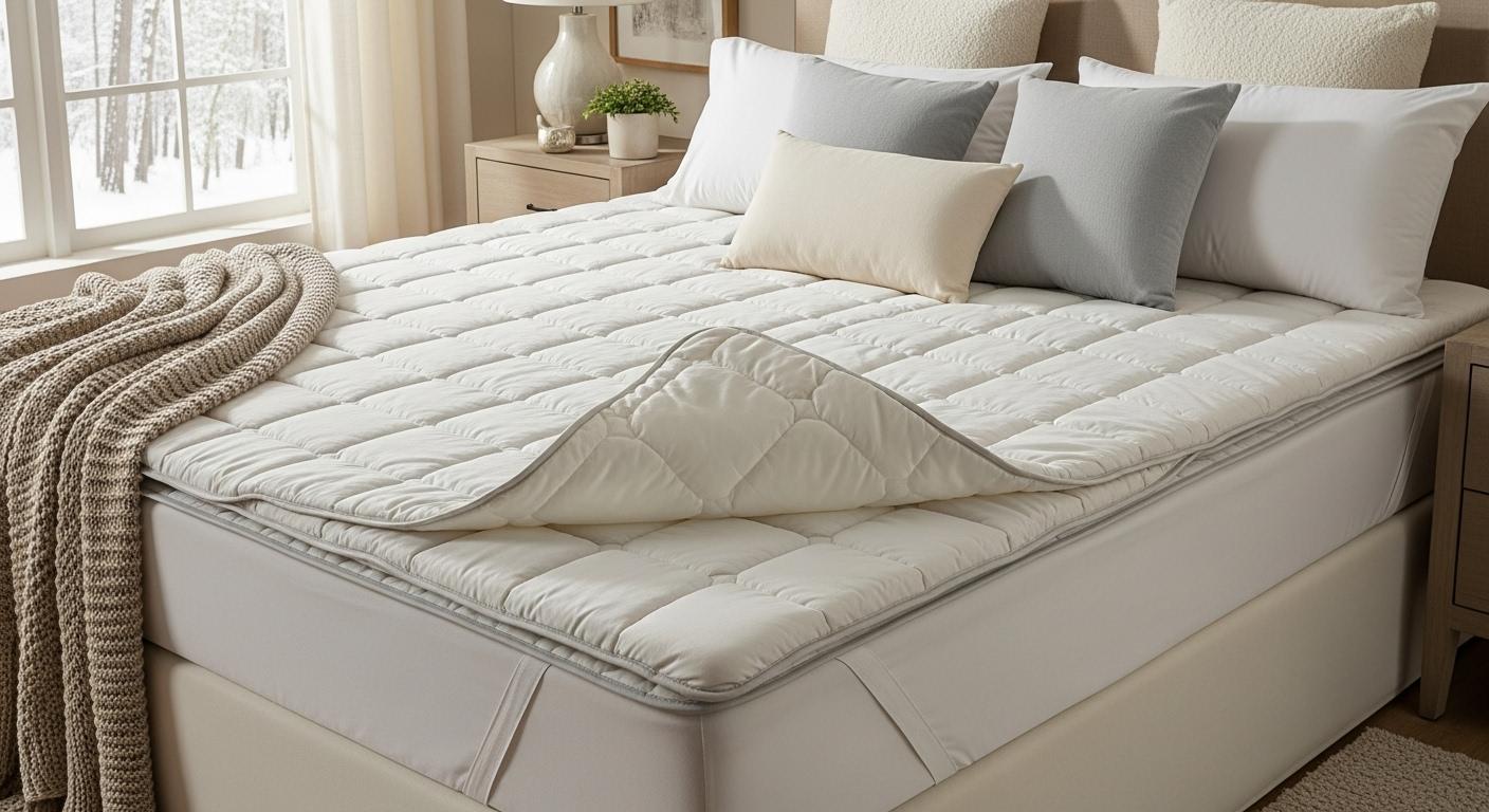 겨울 이불패드 라지킹