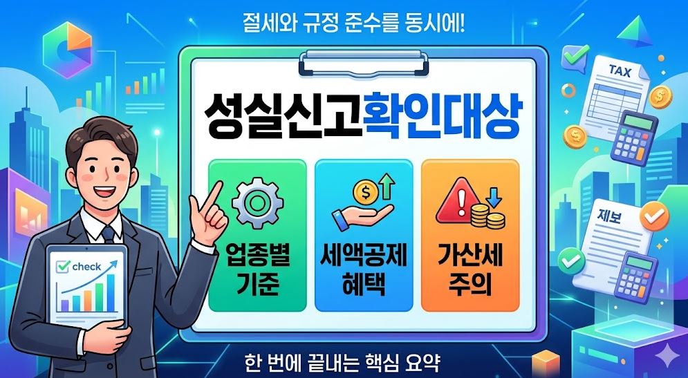 성실신고확인대상 설명사진