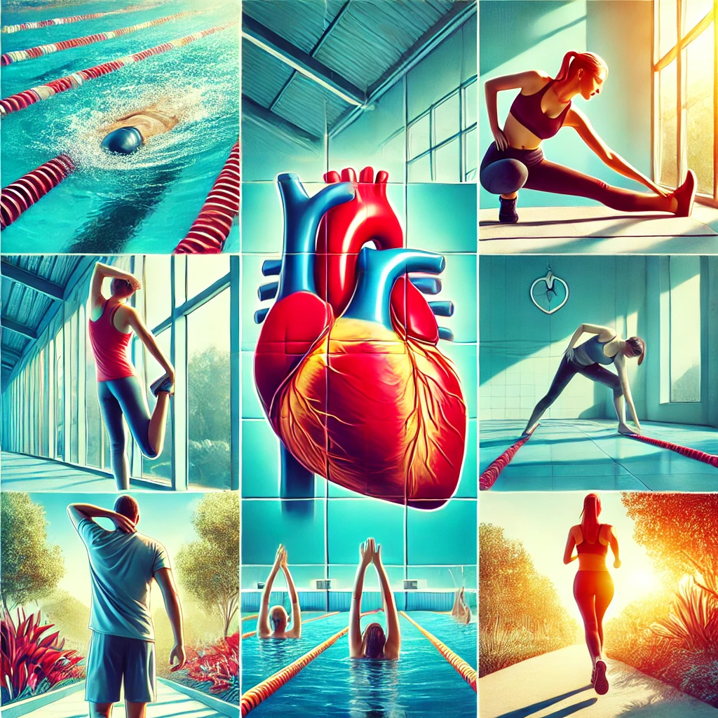 적절한 운동으로 심장 강화