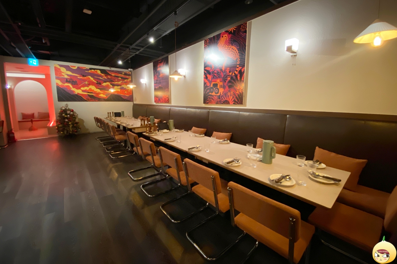 솔트랑스테이크 삼성 내부 모습