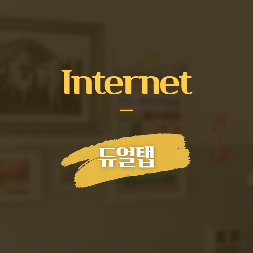 Internet 듀얼탭