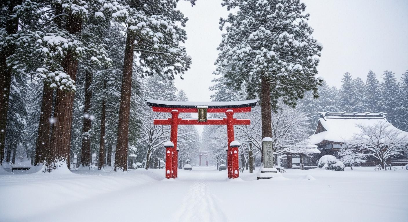 겨울 해외여행 일본