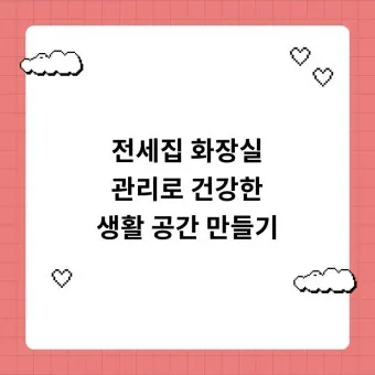 전세집 관리 원상복구 못자국 틈새 청소 사진 기록법_20