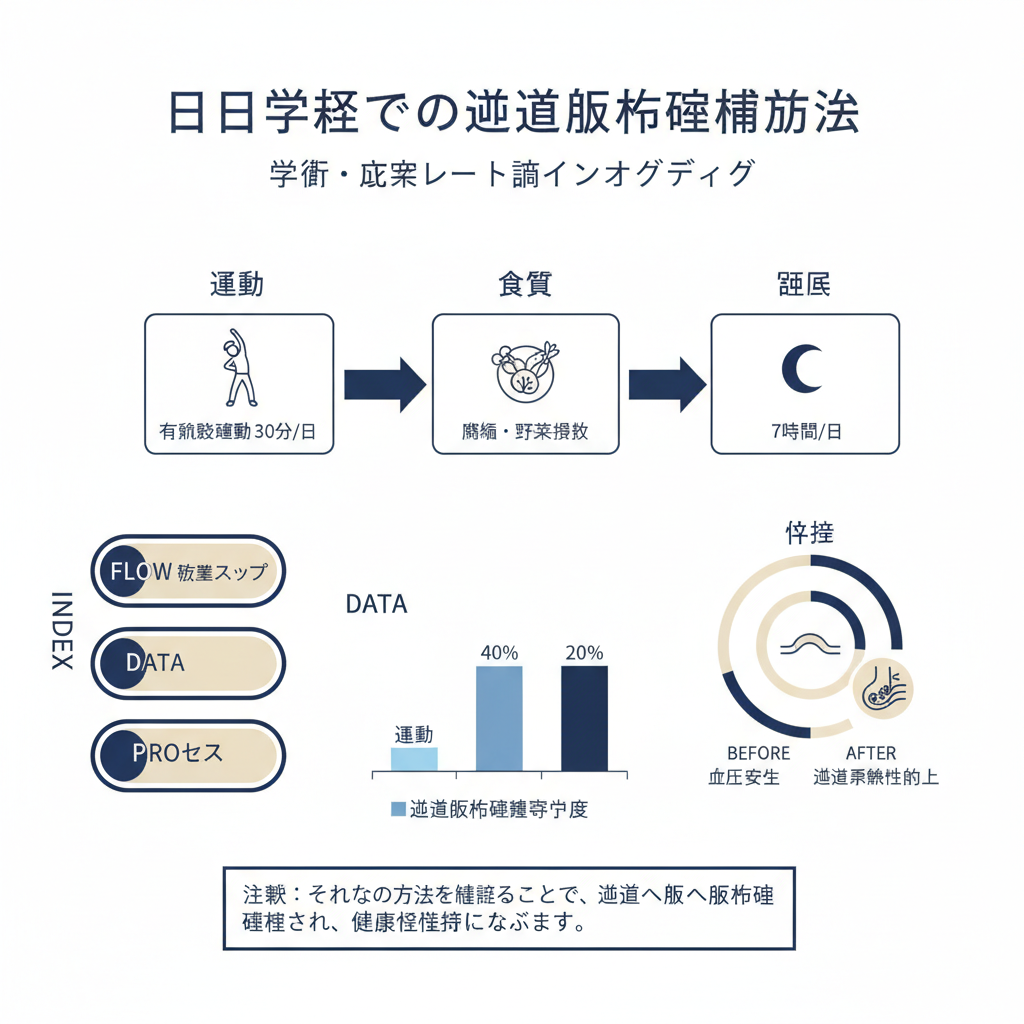 日常生活での血管負荷軽減方法
