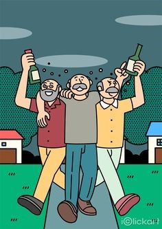 나이-먹으면-역시-술친구가-최고야-곤드레-만드레