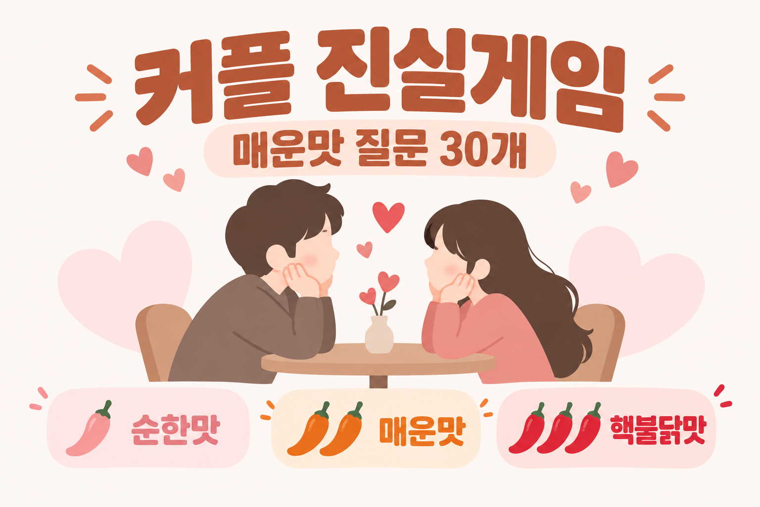 커플 진실게임 매운맛