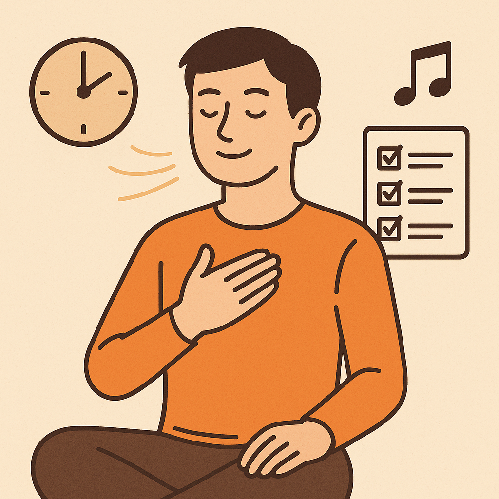 스트레스 저감 관련 사진