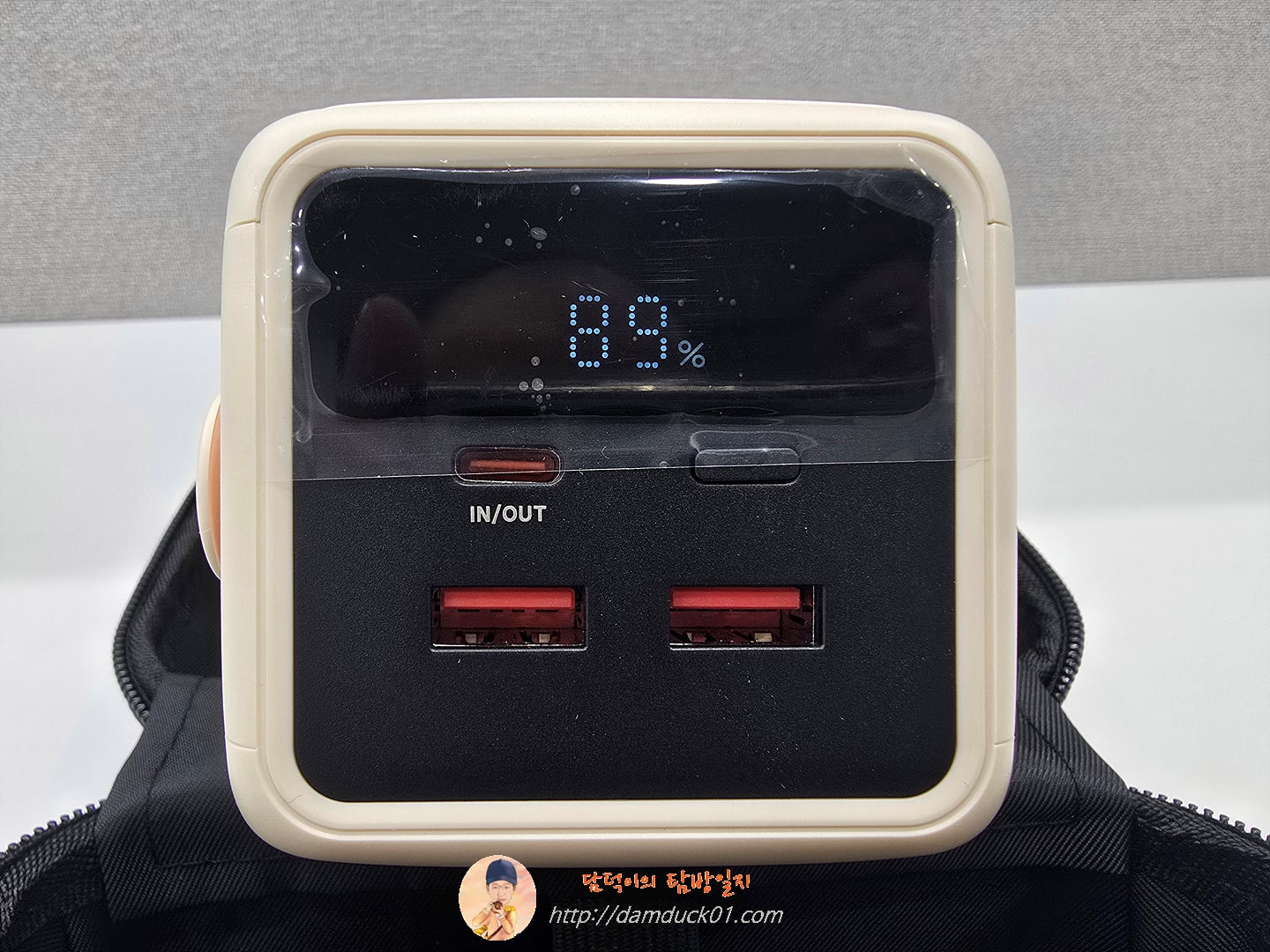 이메이션 LED 캠핑 피크닉 차박 고속충전 대용량 보조배터리 50000mAh 골프 낚시 캠핑