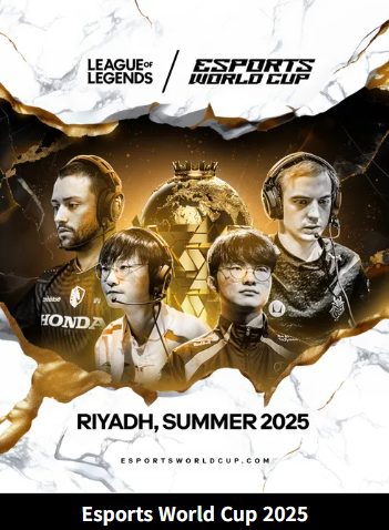 EWC 2025 롤(LoL) 대회 관련 이미지