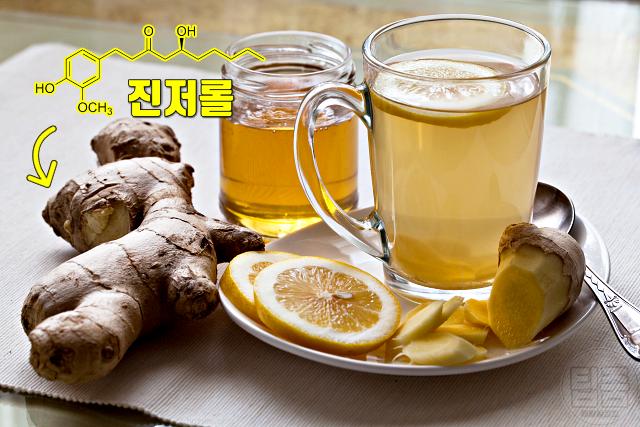 손발 차가움 수족냉증에 좋은 음식 생강차