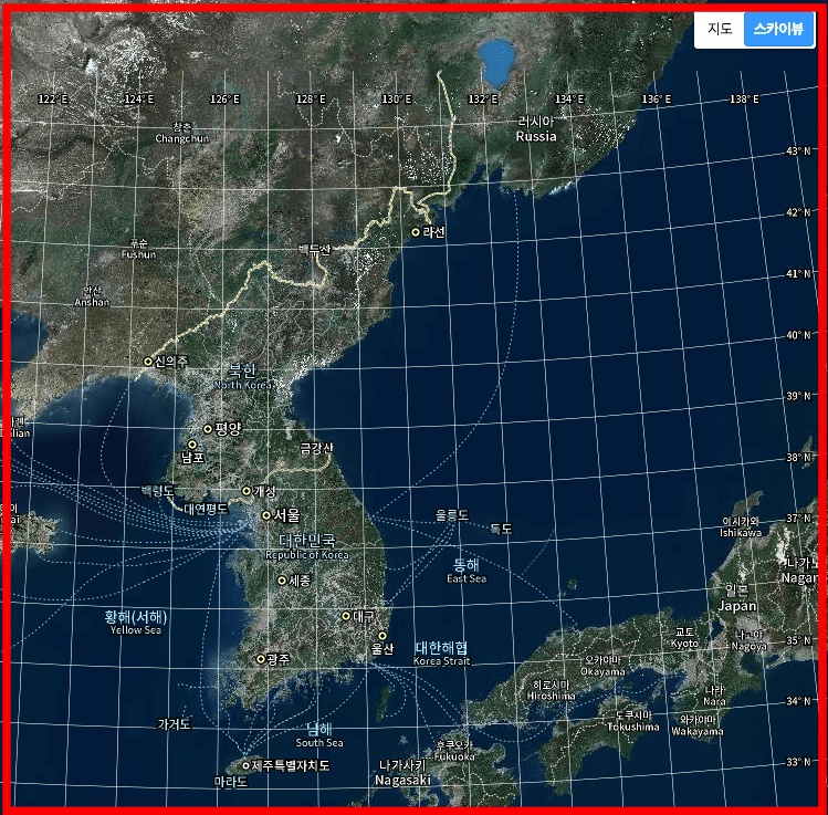 다음 위성지도 스카이뷰 이용방법