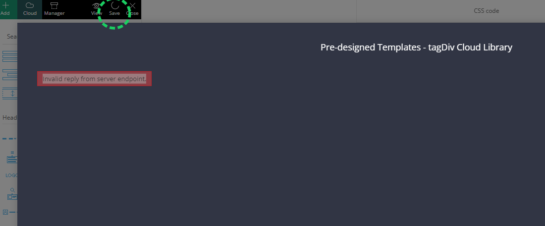 워드드프레스 뉴스페이퍼 Invalid reply from server endpoint 에러