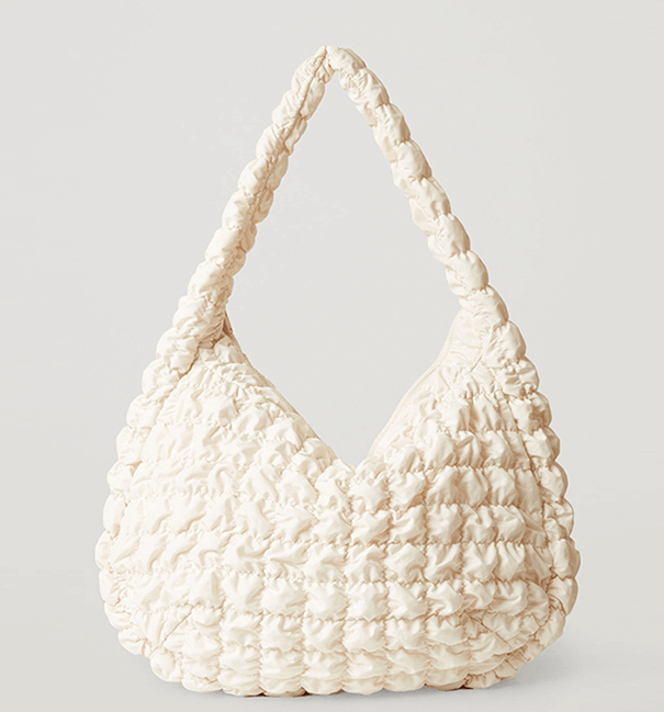 코스 퀼팅 가방 화이트 사진