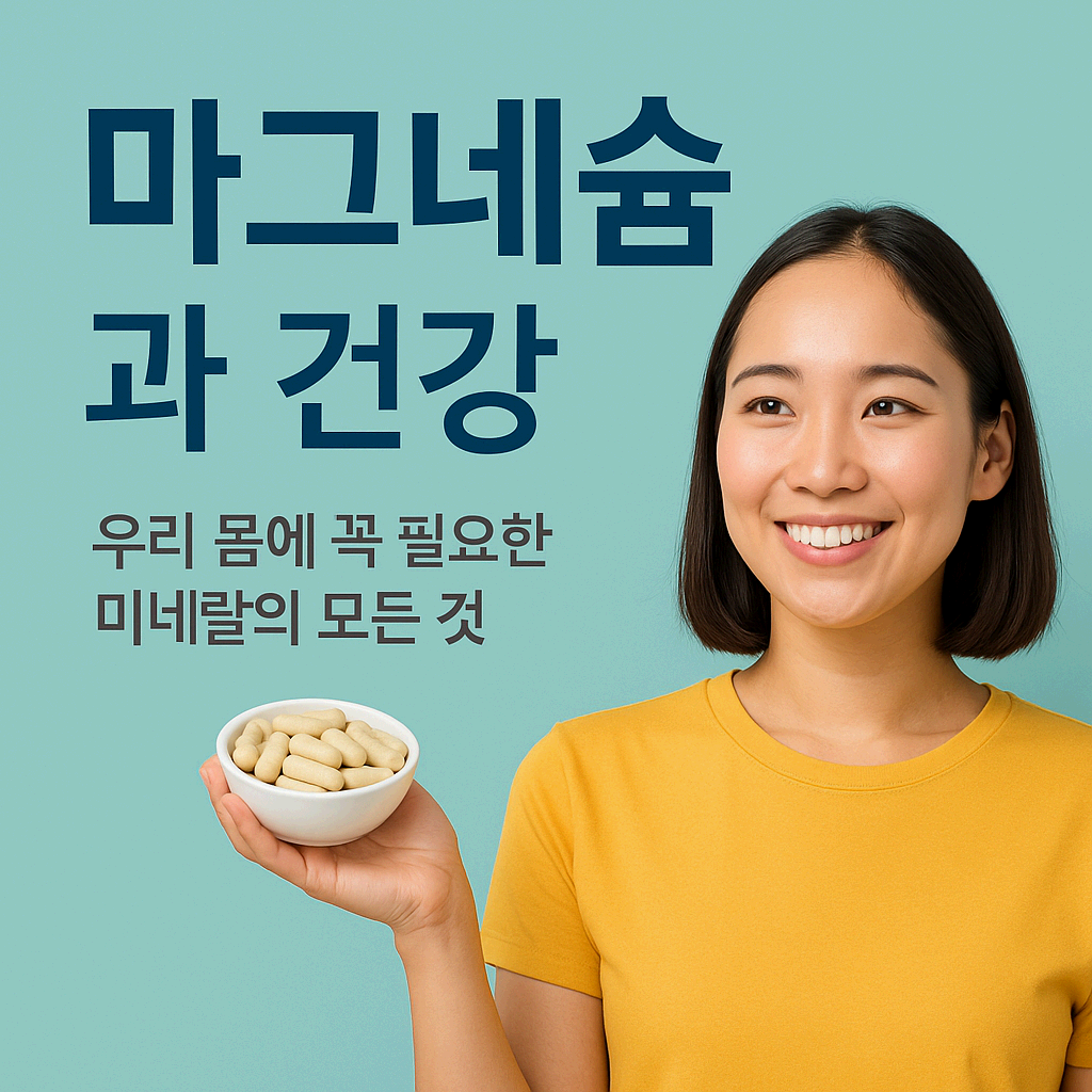 마그네슘과 건강: 우리 몸에 꼭 필요한 미네랄의 모든 것