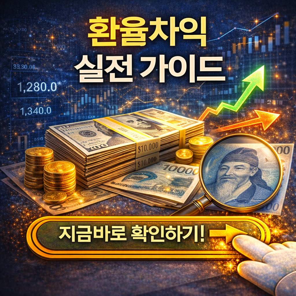 환율차익으로 돈 버는 법 (2026 최신판) &ndash; 초보자도 가능한 환차익 가이드