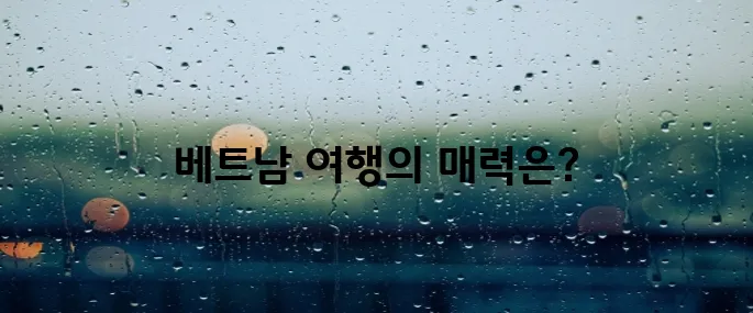 베트남 여행지 TOP5 (김해공항 출발 기준 / 비행시간 비교 / 지역별 특징 분석)