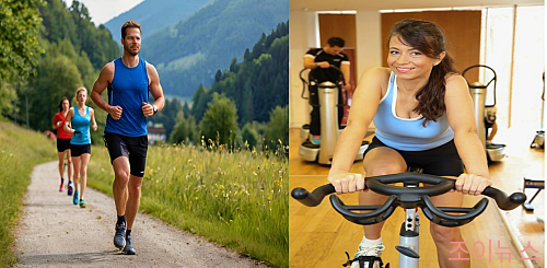 림프절 뚫어주는 유산소 운동