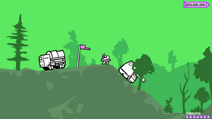 아빠와나-군인편-무적판-플래시게임-시작-화면