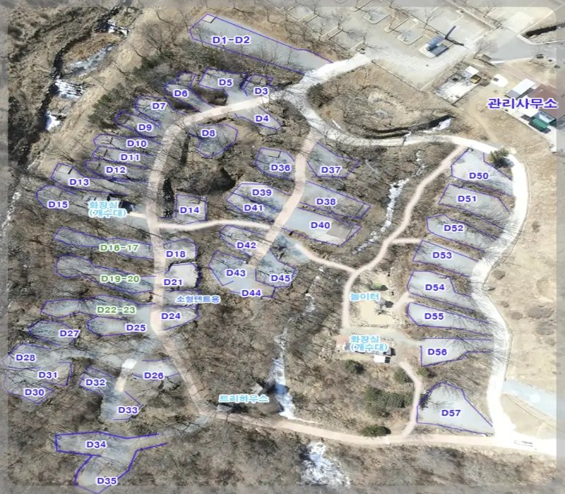 황매산 오토캠핑장 제1캠핑장_1