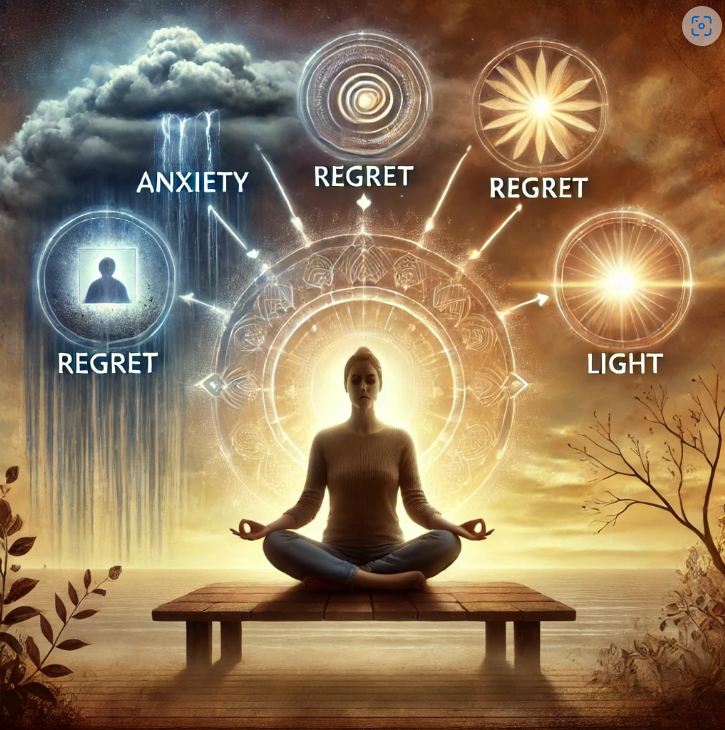 명상하는 이미지