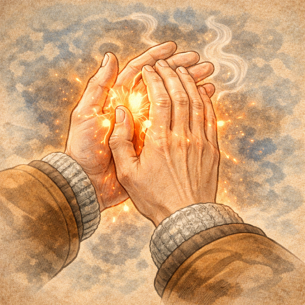 손을 비비면 왜 따뜻해질까 마찰열과 혈액순환으로 풀어보는 과학원리